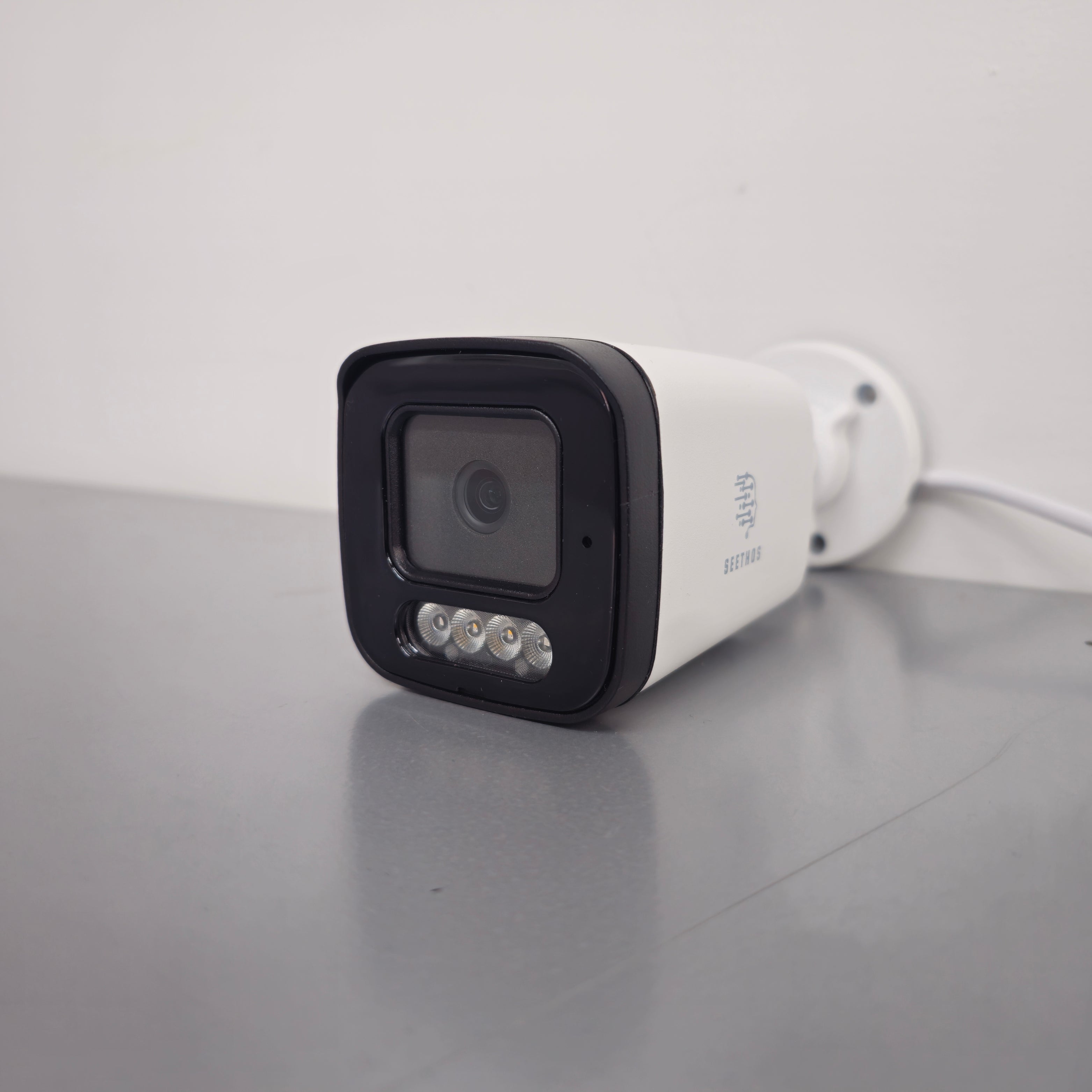 AI-IP100-5 — 5MP Bullet IP Camera with Active Deterrence